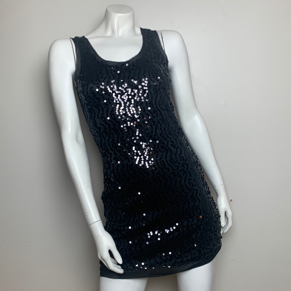 Cotton Candy Black Dress Small